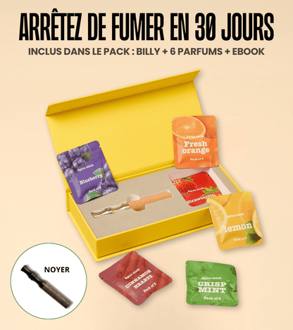 Pack de découverte pour arrêter de fumer- Billy™